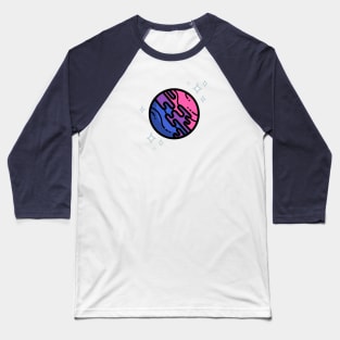 Planet Bi Baseball T-Shirt